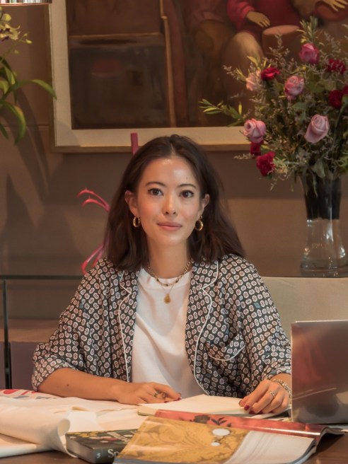 Serving as creative director at Säntis Textiles—the Singapore-based textile company founded by her father, Stefan Hutter—Annabelle Hutter feels it’s her responsibility to carry on the tradition of sustainability and circularity begun by her father.