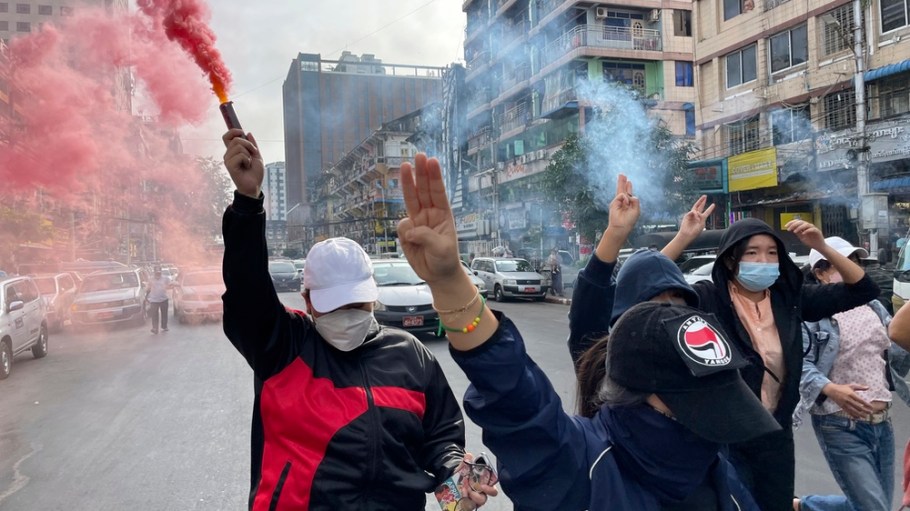 Myanmar Protest