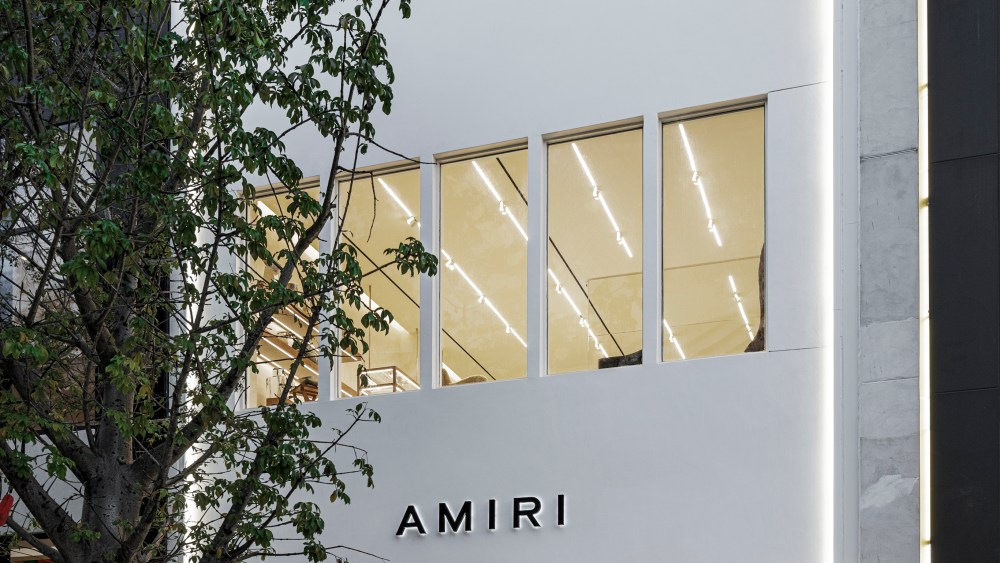 The Amiri store in the Miami Design District.
