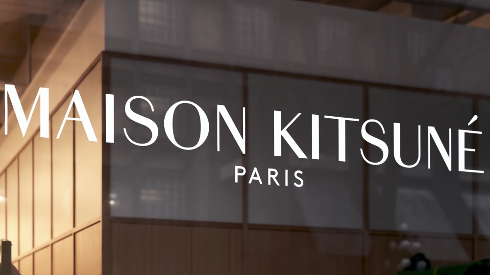Outside Maison Kitsuné's new Vancouver store.