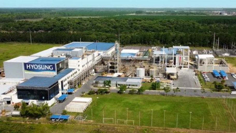 Global fiber giant Hyosung Corp. has invested $37.7 million to expand its Creora elastane fiber plant in Brazil.