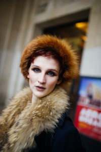 Street style at Paris Haute Couture Week Spring 2022.