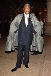Andre Leon Talley at the MET Costume Institute Gala in 2006.