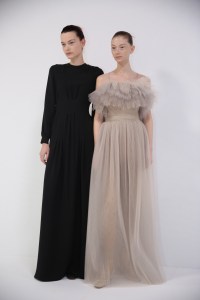 Backstage at Christian Dior Couture Spring 2022