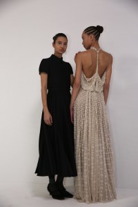 Backstage at Christian Dior Couture Spring 2022