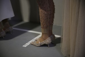 Backstage at Christian Dior Couture Spring 2022