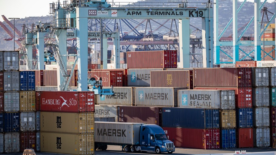 Port of Los Angeles container terminal. A measure similar to the AAFA and NRF-approved Ocean Shipping Reform Act of 2021 is tacked onto the America COMPETES Act.