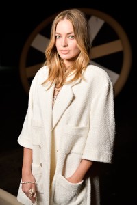 Margot Robbie Front Row at Chanel Couture Spring 2022