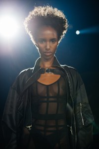 Backstage at David Koma RTW Fall 2022 on February 20, 2022 in London