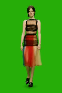 Runway atÊChristopher Kane RTW Fall 2022Êon February 21, 2022 in London.Ê