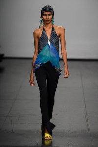 Runway at Conner Ives - NEWGEN RTW Fall 2022 ​on February 18th, 2022 in London.