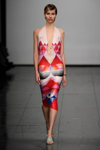Runway at Conner Ives - NEWGEN RTW Fall 2022 ​on February 18th, 2022 in London.