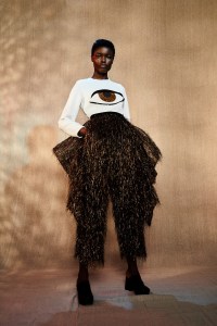 Edeline Lee RTW Fall 2022 on February 19th, 2022 in London.
