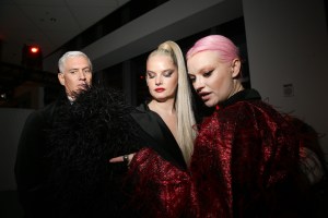 The scene at Christian Cowan RTW Fall 2022.