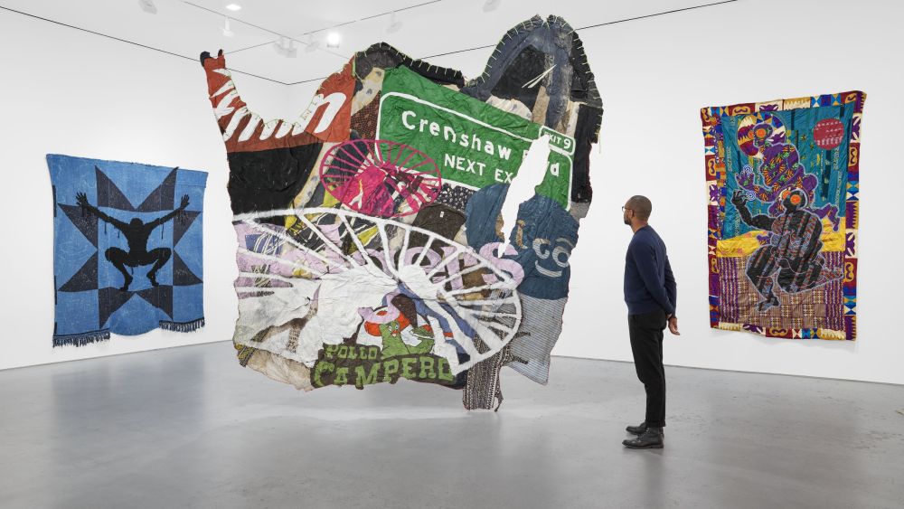 Installation view, ‘The New Bend,’ Hauser & Wirth New York 22nd Street, 2022.