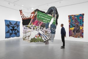 Installation view, ‘The New Bend,’ Hauser & Wirth New York 22nd Street, 2022.