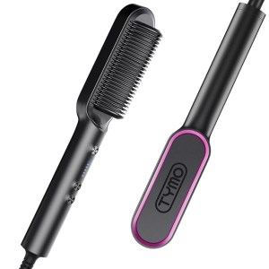 Hair straightening comb