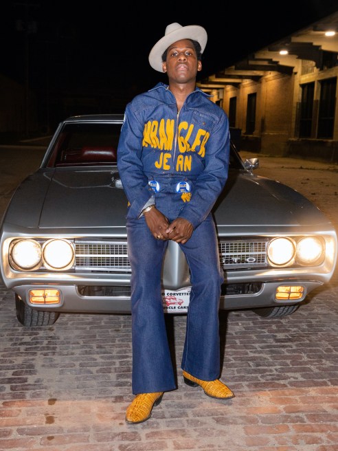 Wrangler debuted a two-part NFT drop under the name Mr. Wrangler that centers on a rare denim suit designed for Leon Bridges.