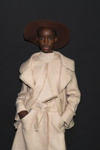 Backstage at Alberta Ferretti RTW Fall 2022