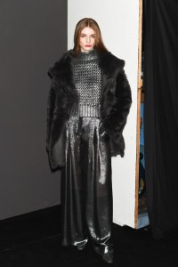 Backstage at Alberta Ferretti RTW Fall 2022