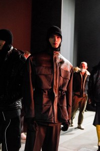 Backstage at Ferrari RTW Fall 2022