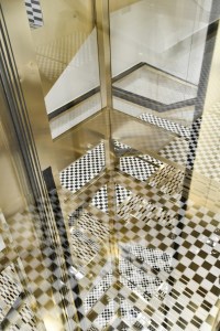 The Burberry flagship on Rue Saint Honoré in Paris