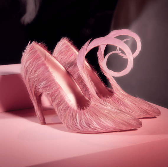 Roger Vivier's Choc Feathers Pump.