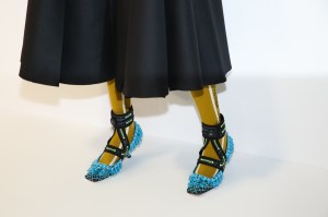Backstage at Dior RTW Fall 2022