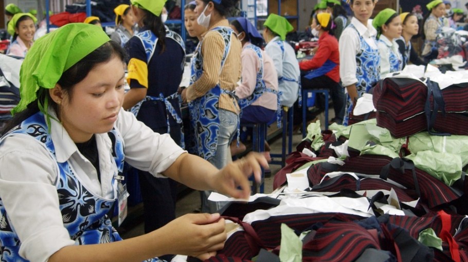Cambodia garment factory