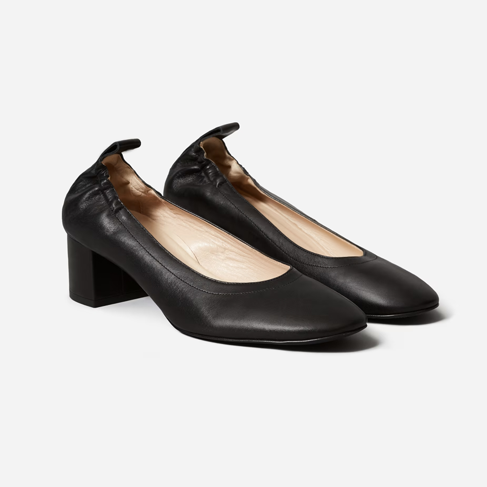 everlane day heel black