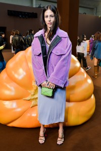 Front Row at Loewe RTW Fall 2022