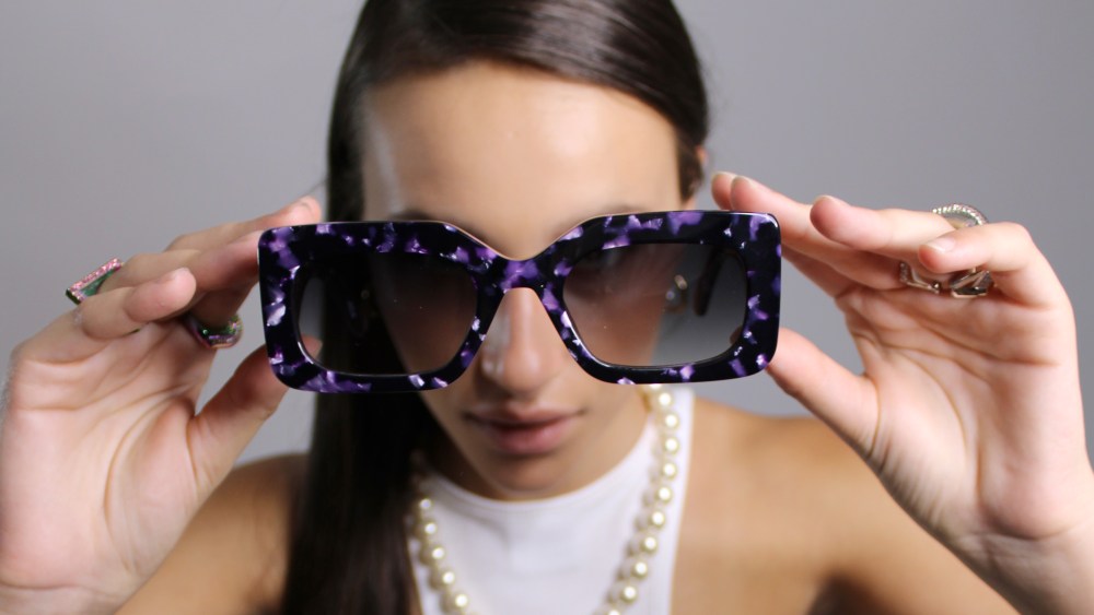 The Acchitto series one sunglasses in purple