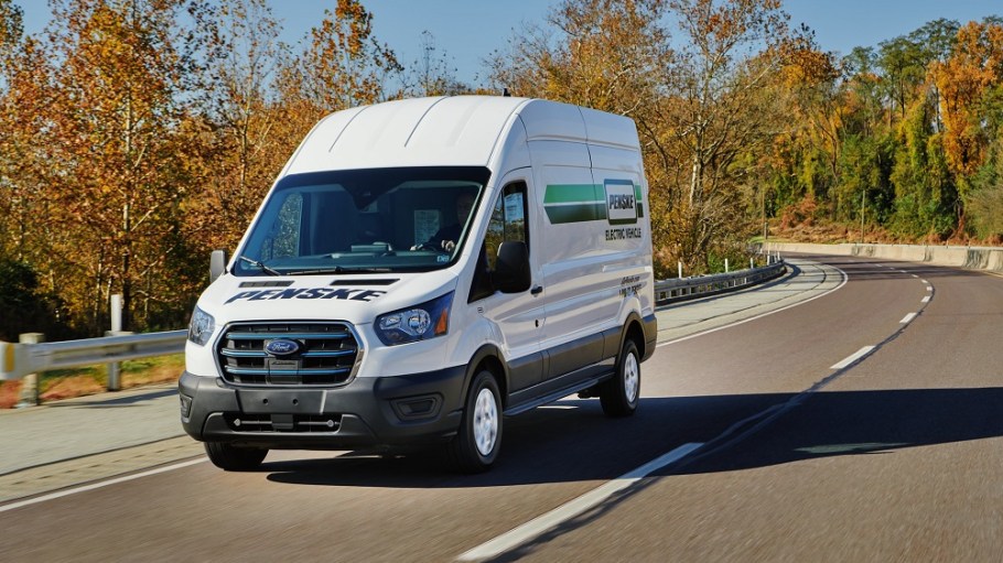 Penske Truck Leasing has ordered 750 all-electric Ford E-Transit cargo vans, with first delivery of several vehicles in a few weeks.
