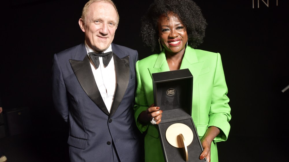 Francois-Henri Pinault and Viola Davis