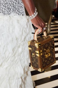 Cynthia Ervio Louis Vuitton bag detail