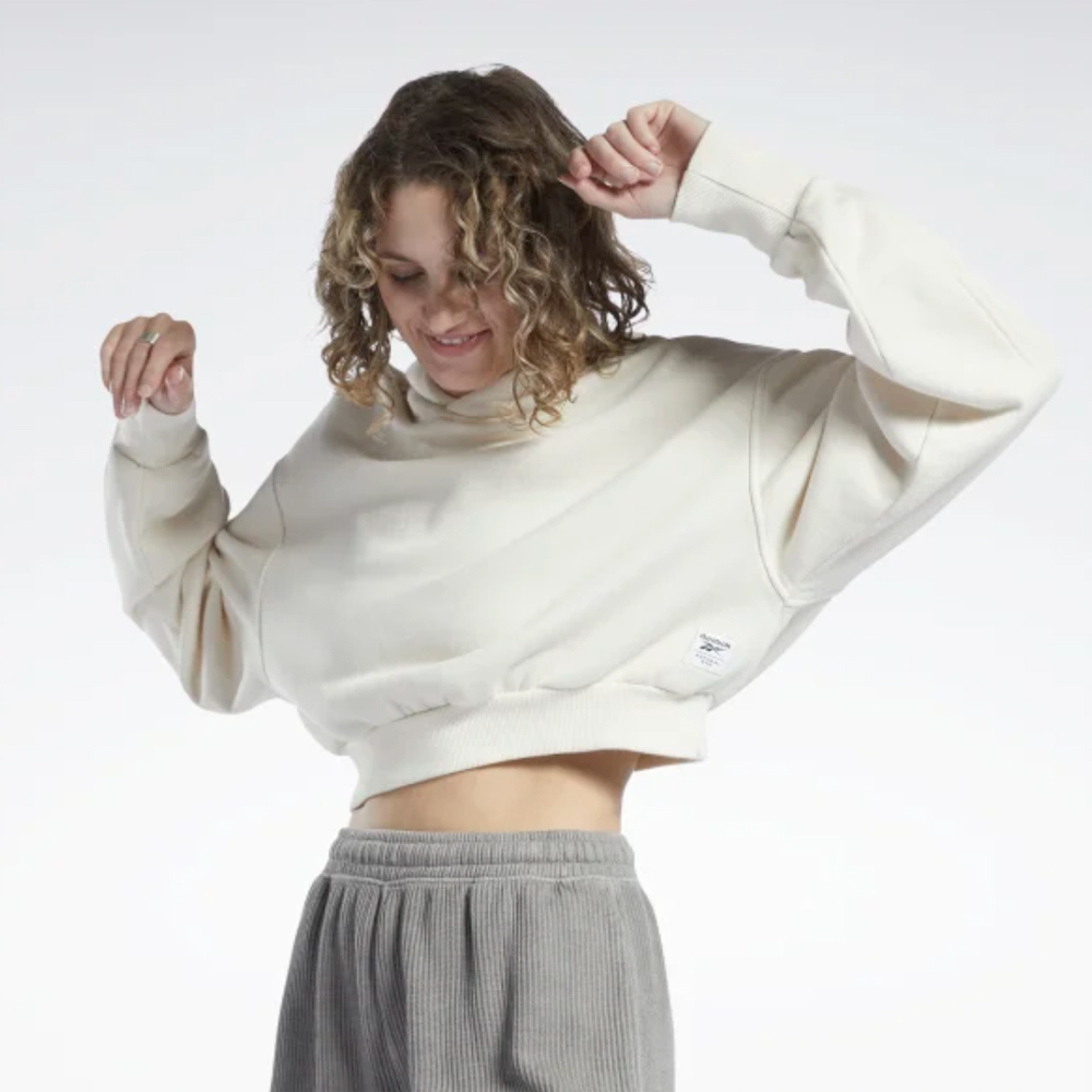 Reebok Classics Natural Dye Cropped Hoodie