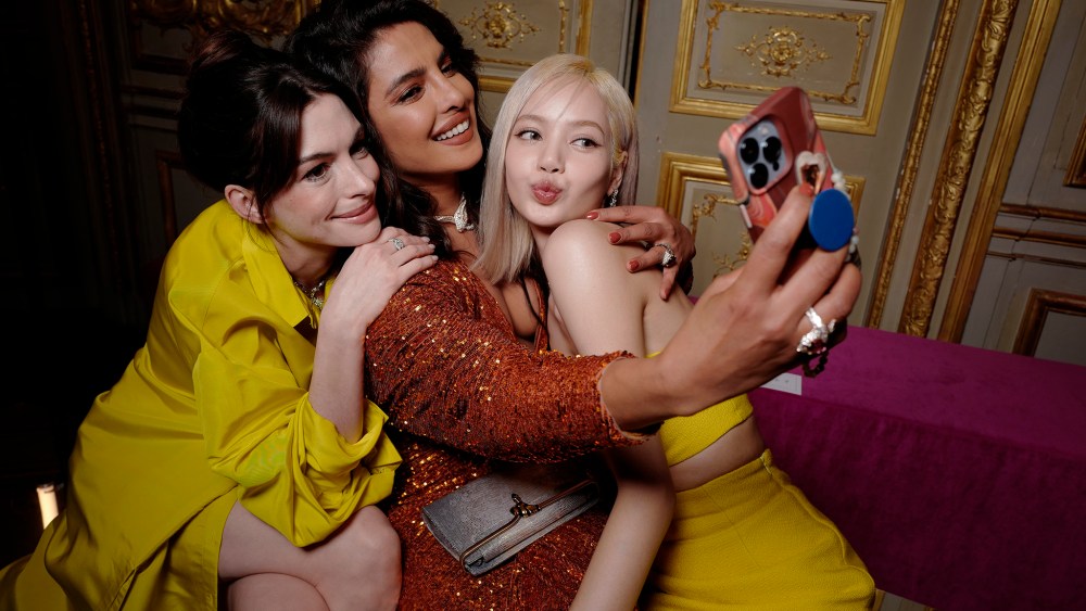 Anne Hathaway, Priyanka Chopra and Lisa of Blackpink