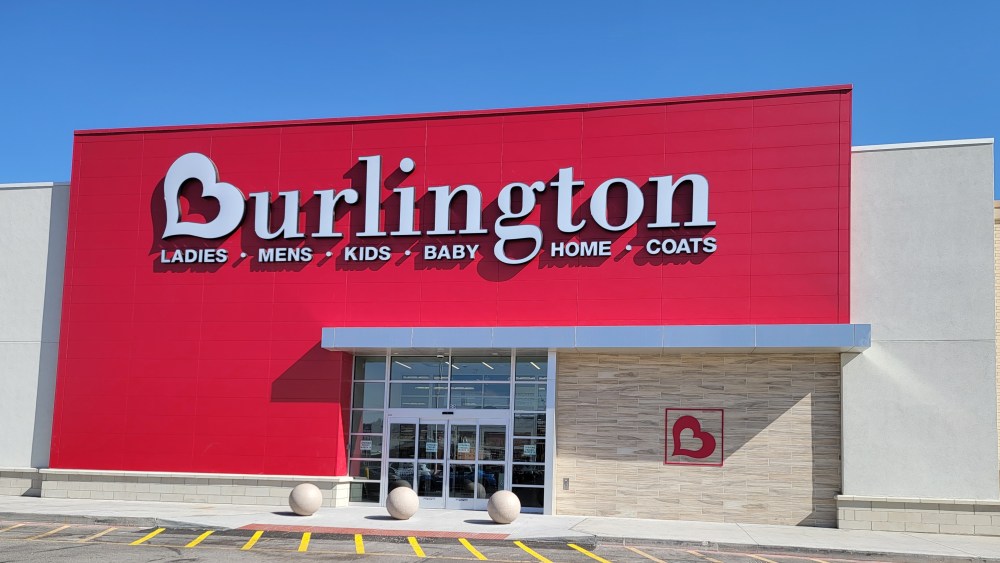 A Burlington store front