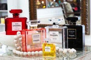 A group of Chanel factices.