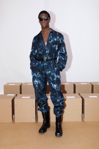 Front Row at Prada Men's Spring 2023