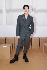 Front Row at Prada Men's Spring 2023