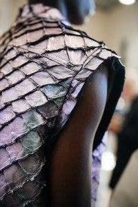 Backstage at Rick Owens Men's Spring 2022