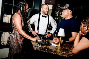 Jesse Williams and Laurence Fishburne