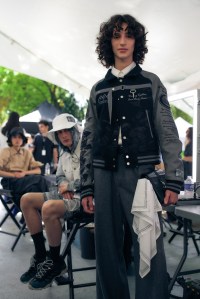 Backstage at Reese Cooper Men's Spring 2023