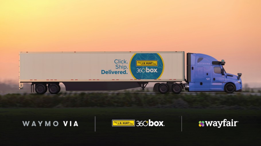 Wayfair to test autonomous trucks