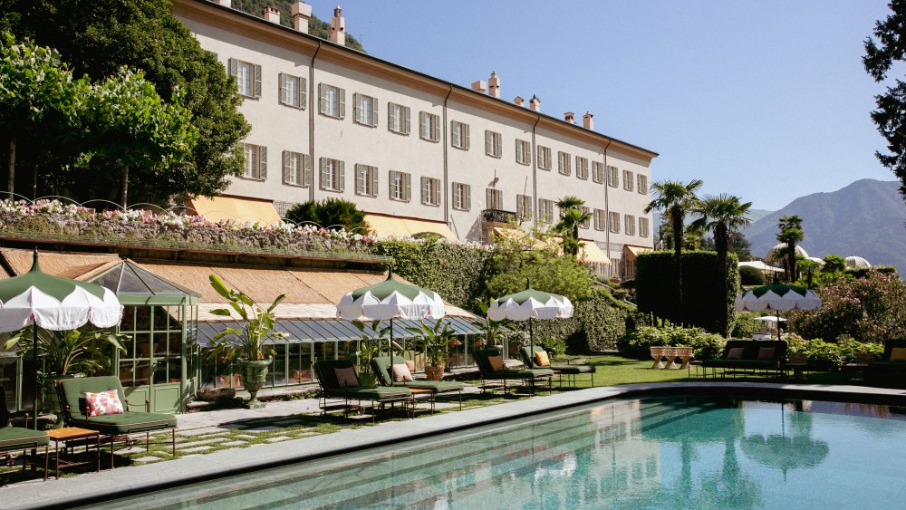 The Passalacqua luxury hotel at Lake Como.