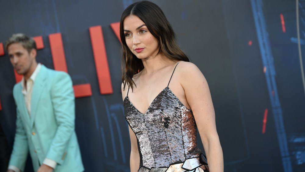 Ana de Armas at the premiere of "The Gray Man" held at TCL Chinese Theatre on July 13, 2022 in Los Angeles, California.