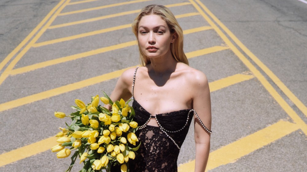 Gigi Hadid stars in Self Portrait fall 2022 campaign