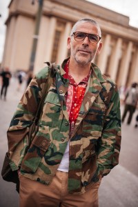 Street style at Paris Men's Fashion Week Spring 2023