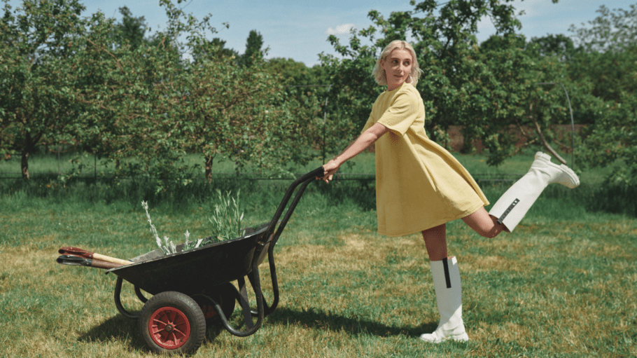 Organic cotton and natural dyes are key ingredients in Levi's new collaboration with Ganni.